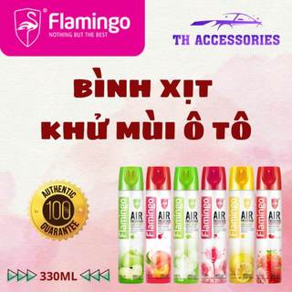 Xịt Khử Mùi Ô Tô Flamingo F011 Chính Hãng 330ml – Khử Mùi Hôi, Làm Thơm Xe Hơi, Giữ Hương Lâu
