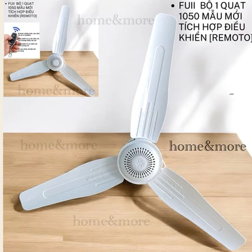 Quạt Trần Mini 1050-3 Mẫu Mới Quạt Màn 3 cánh Quạt Màn 5 cánh Tiết Kiệm Điện ( tặng kèm móc treo )