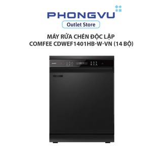 CDWEF1401HB-W-VN - Máy Rửa Chén Độc Lập Comfee 14 Bộ CDWEF1401HB-W-VN AI Heat Dry Điều Khiển WiFi SmartHome - BH 24T