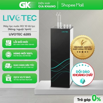 Livotec 628 | Livotec 628S Máy Lọc Nước Nóng Lạnh Karofi [Toàn Quốc]{GIÁ MÁY}