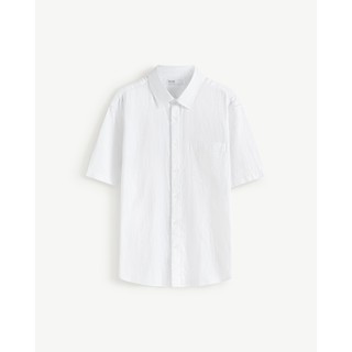 Áo Sơ Mi Tay Ngắn Nam Dobby Form Fitted - Routine 10F25SHS005