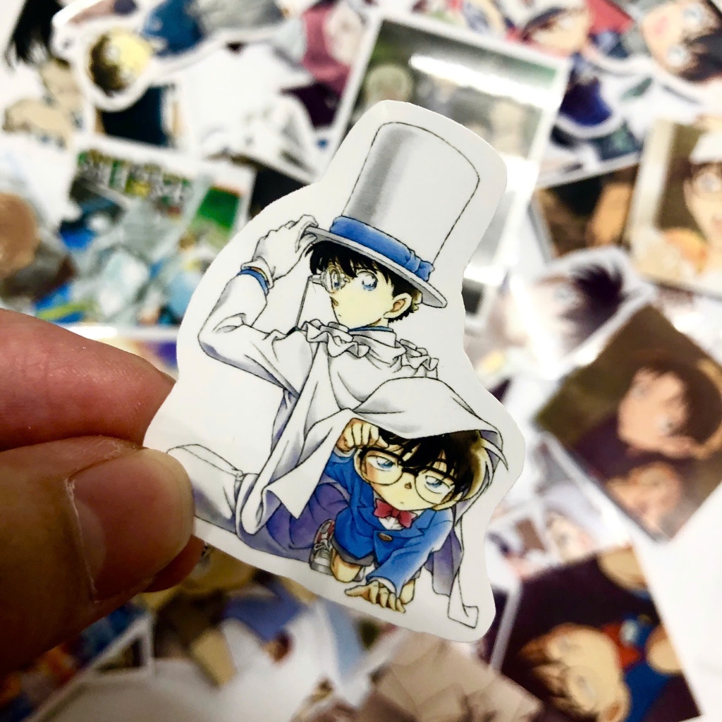 Set 50-100 Sticker Conan Thám tử lừng danh Conan - Hình dán Detective ...