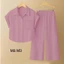 Bộ Đũi Nữ Tay Cộc Quần Dài Chất Liệu Đũi Tơ Cao Cấp full sz 40-75kg - Minh Thư 2k8 Fashion