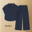 Bộ Đũi Nữ Tay Cộc Quần Dài Chất Liệu Đũi Tơ Cao Cấp full sz 40-75kg - Minh Thư 2k8 Fashion