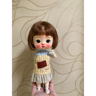 Set áo kem vây yếm(trang trí ngẫu nhiên)size dian mập,cừu nhỏ,6 nhỏ