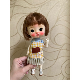 Set áo kem vây yếm(trang trí ngẫu nhiên)size dian mập,cừu nhỏ,6 nhỏ