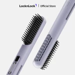 Lược điện tạo kiểu LocknLock Hair styling brush ENA223PUP công suất 43W, răng nhiệt phủ sứ, công nghệ ion âm - Màu tím — ảnh 3