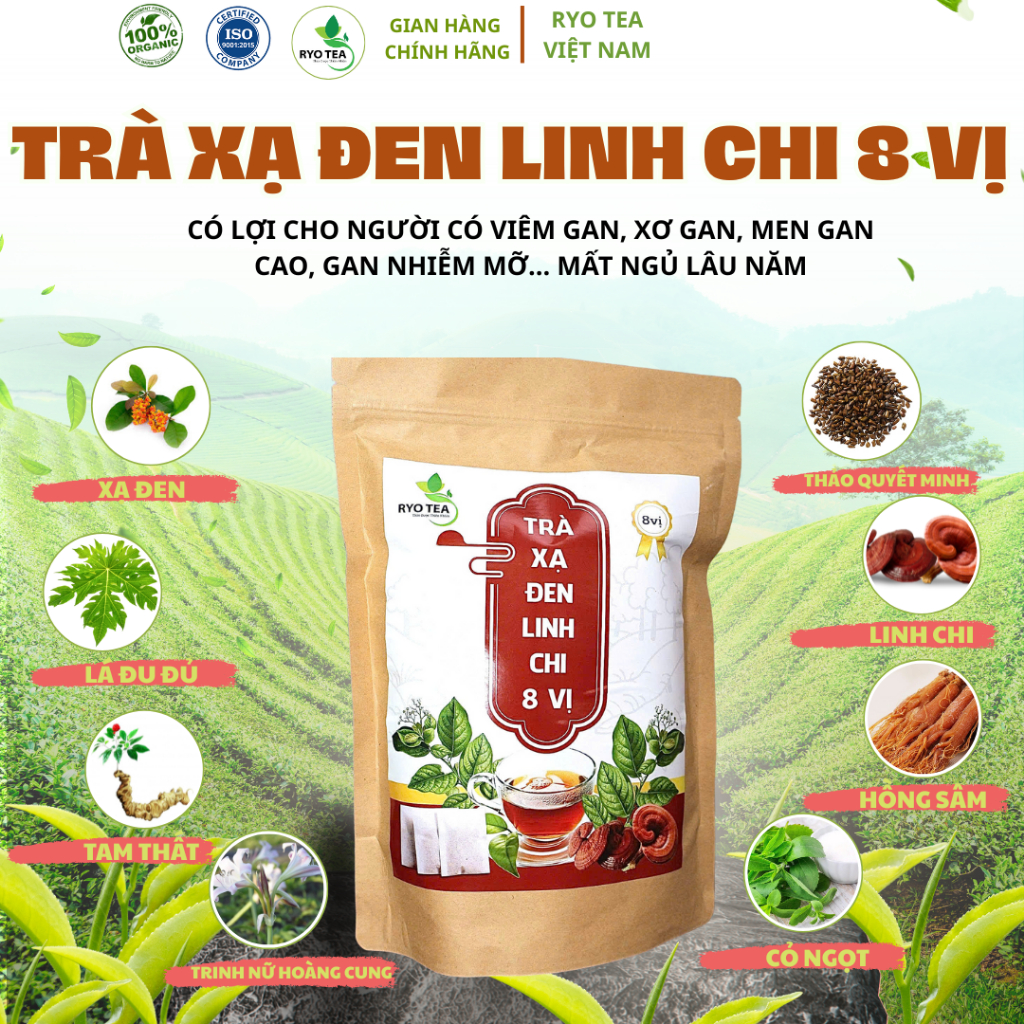 Sử dụng Trà Thảo Mộc Xạ Đen Cao Cấp trong đời sống