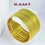 Bộ Ximen 7 Chiếc Họa Tiết Khắc Hoa Văn Xi Cao Cấp Màu Vàng 24k, Khóa Lưỡi Gà Phụ Kiện Dự Tiệc