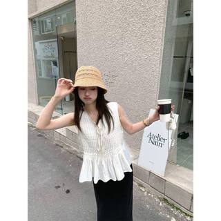 𝗟𝗶𝗰𝗲  - |LY LINEN| - Áo linen xếp li