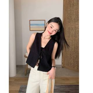 𝗘𝗺𝗲 𝗟𝗶𝗻𝗲𝗻 - | LY LINEN | Áo Linen cộc tay thắt nơ gỗ