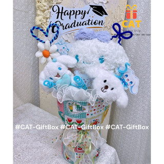 Hoả tốc 🎁Set quà Cinnamoroll tone xanh sinh nhật – Quà tặng dễ thương -gấu bông Cinnamoroll -quà tặng bánh kẹo sinh nhật