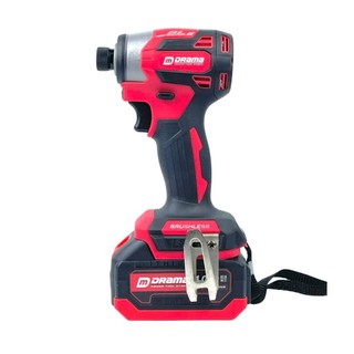 Máy Chuyên Vít DRAMA 5668 Phiên Bản TD173 Red Không Chổi Than Chân Pin Phổ Thông M21-4Cm - 5 Cấp Chỉnh Tốc
