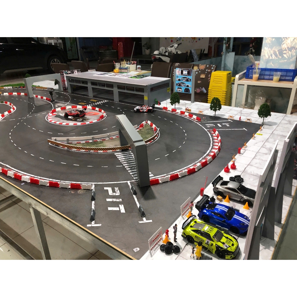 Tấm trải drift dành cho xe RC - Loại bạt trải.