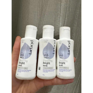 3 Chai Sữa tắm Lac ta cyd Body Wash Healthy Bright 60ml làm đều màu da, mang lại làn da sáng khỏe, rạng rỡ và tự tin