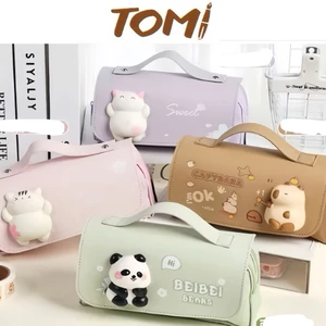 Hộp Bút Bóp Viết 3D Nhiều Hoạ Tiết Dễ Thương Cho Bé TOMI 210