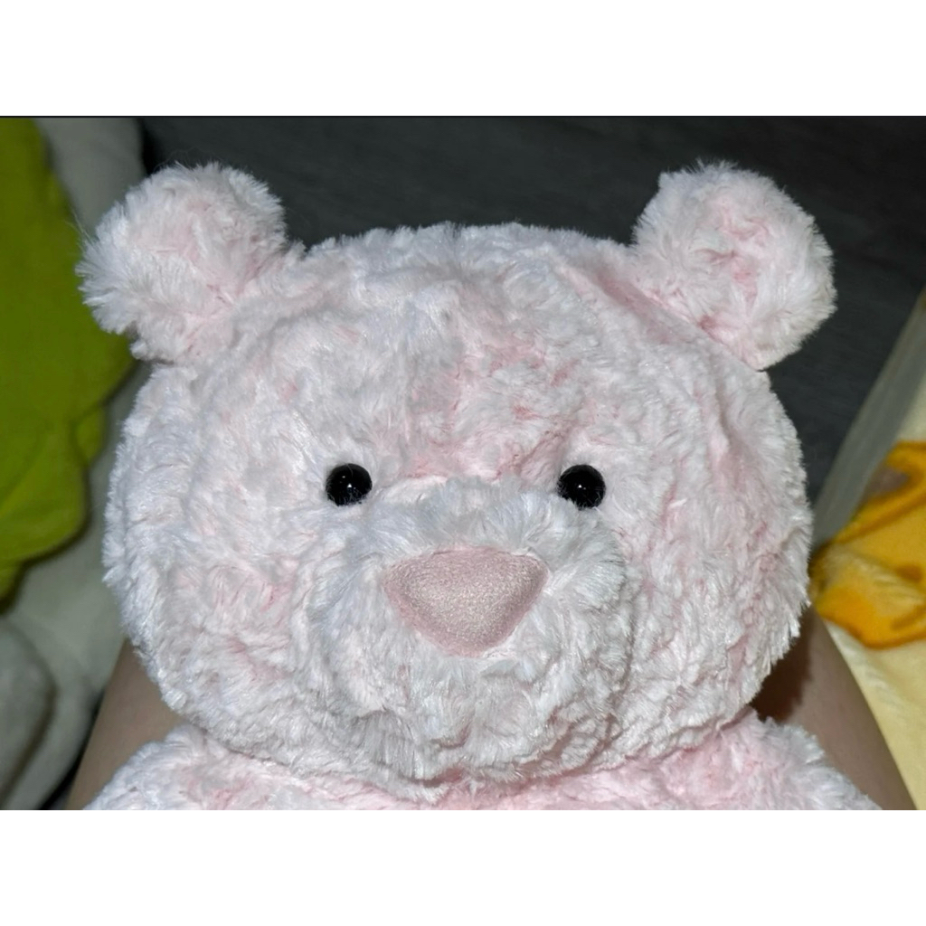 Gấu Thú Bông Gấu Teddy Lông Hồng Quà Tặng Độc Đáo Lông Xù Siêu Mềm Mịn Siêu Dễ Thươnấu