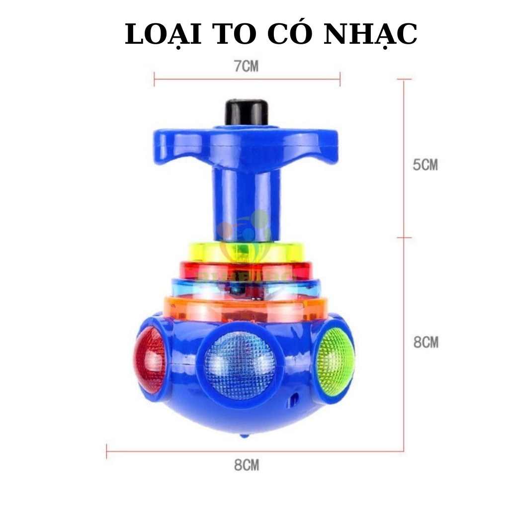 Con quay phát sáng nhiều màu sắc cho bé - Binbibo