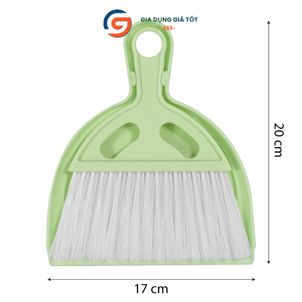 Bộ chổi quét mini kèm hốt rác nhựa Song Long - Chổi bàn thờ, bàn làm việc, văn phòng nhỏ gọn