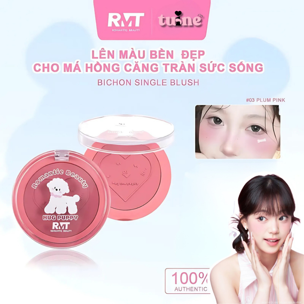 [HỎA TỐC] Phấn Má Hồng Mềm Mịn Lâu Trôi Chuẩn Màu ROMANTIC BEAUTY RMT ...