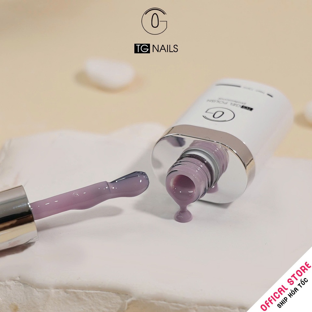 Set sơn gel 8 màu thạch đục pastel TG mix tone nhẹ nhàng