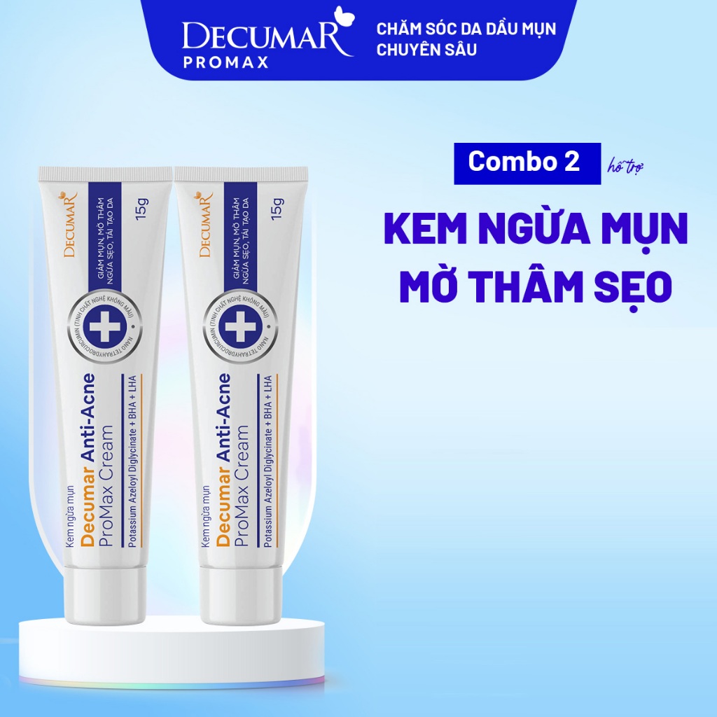 Combo 2 Kem Chấm Giảm Mụn Giảm Sưng Viêm, Mờ Thâm Sẹo Thế Hệ Mới ...