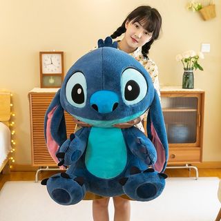 Thú bông Stitch màu xanh đậm mắt xanh, giao từ kho Hà Nội