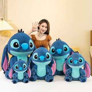 Thú bông Stitch màu xanh đậm mắt xanh, giao từ kho Hà Nội