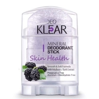 Lăn Khử Mùi Đá Khoáng DEO KLEAR 70g Thái Lan, Giảm Tiết Mồ Hôi, Khô Thoáng Cả Ngày