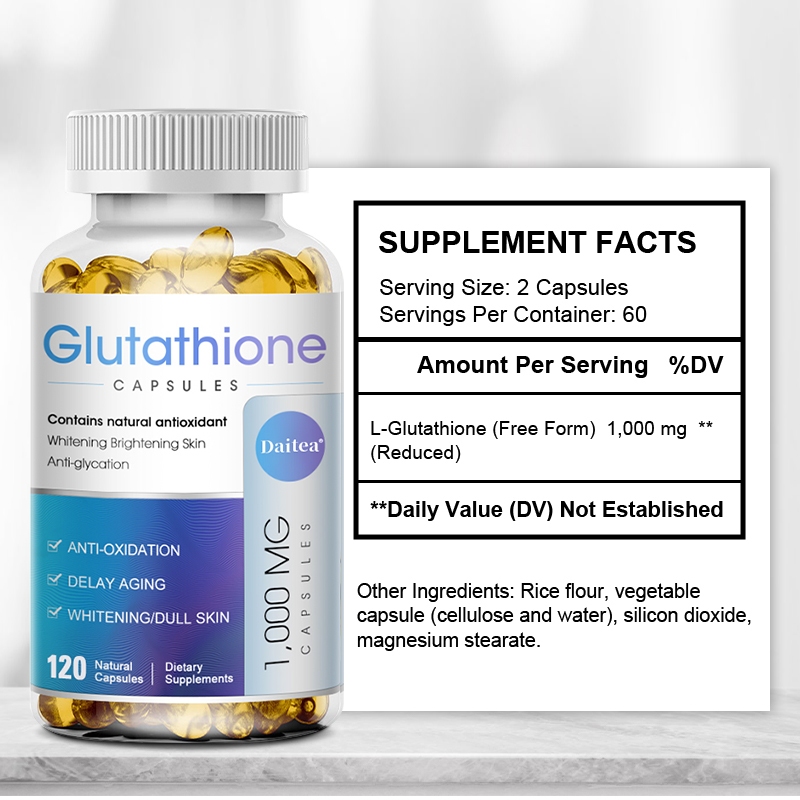 Viên nang Glutathione Daitea - Thúc đẩy làn da khỏe mạnh và trắng sáng