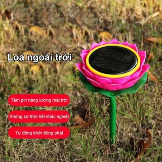 Máy Niệm Phật Năng Lượng Mặt Trời ，Máy Tụng Kinh Địa Tạng Năng Lượng Mặt Trời APEX Sen Vàng Âm Thanh To Rõ