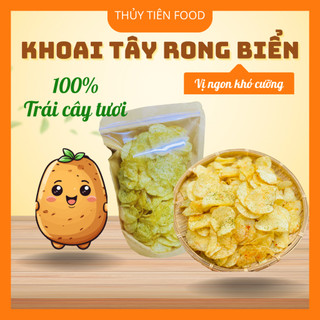 Khoai Tây Lắc Rong Biển – Ăn Vặt Giòn Ngon Túi 200gr/500gr