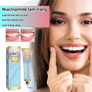 Kem Đánh Răng Nicotinamide Làm Trắng Răng Trắng Răng Vàng Làm Trắng Răng Kem Tươi breathhitching Kem Đánh Răng