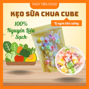 Kẹo Sữa Chua Mix Trái Cây 250gr/500gr – Ngọt Dịu, Chua Thanh Ăn Vặt