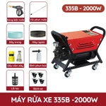 Máy Rửa Xe Công Suất 2000W KAW, Phun Mạnh, Đáp Ứng Nhu Cầu Rửa Ôtô Xe Máy, Xịt Rửa Sân Nhà Gia Đình — ảnh 6