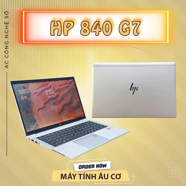 HP EliteBook 840 G7 | Core i5-10th | RAM 16G | SSD 256G | 14 inch FHD - Like new 95%