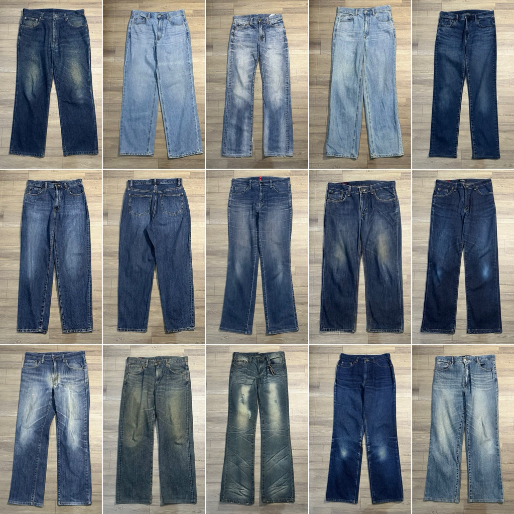 Quần Bò, Quần Jean Nam 2hand Uni, Gap, Edwin | Shopee Việt Nam