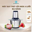Máy Xay Thịt Cối Inox 4 Lưỡi Đa Năng, xay thịt, xay tỏi ới, xay rau củ quả dung tích 2L