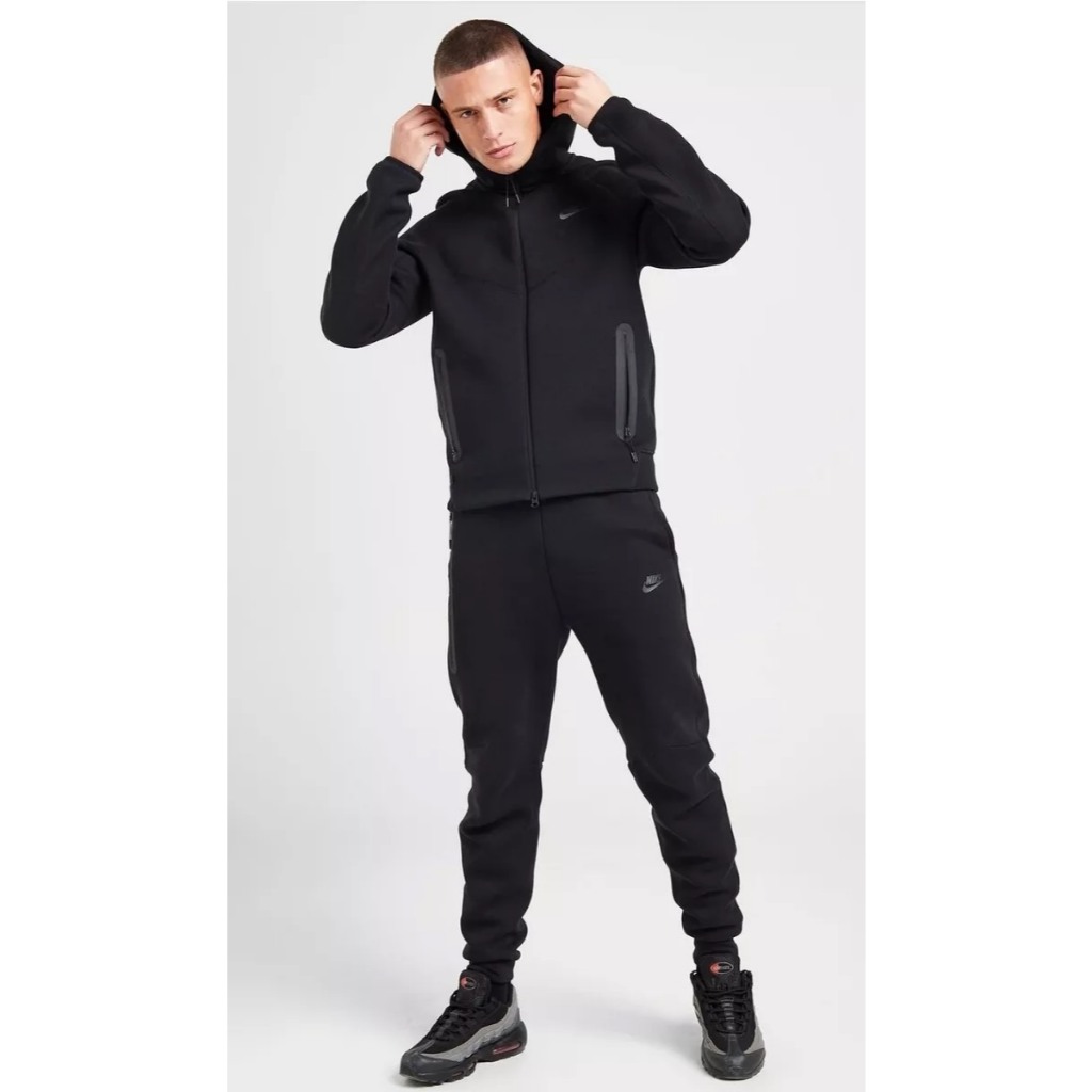 Nike Teck Ver 2 Black ( bản best quality vải chính hãng 100%)