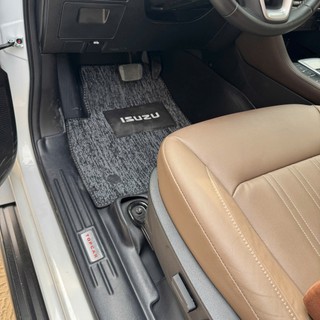 Thảm lót sàn ô tô ISUZU MUX TOPCAR chất liệu nhựa TPE nguyên sinh cao cấp không chứa chất độc hại