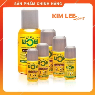 Dầu Nóng Muay Thai Dầu Xoa Bóp NAMMAN Muay Thai Boxing chính hãng