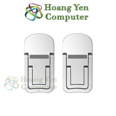 Giá Đỡ Máy Tính Xách Tay, Chân Đế Laptop Gập Gọn 2 Cấp Độ, Dán Keo 3M Siêu Bám Giúp Tản Nhiệt Tốt - Hoàng Yến Computer
