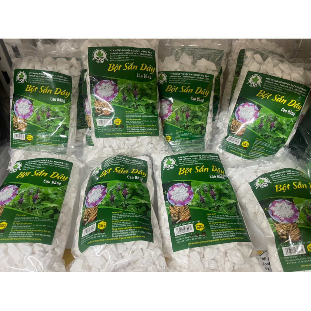 Bột Sắn Dây Cao Bằng Gói 500g