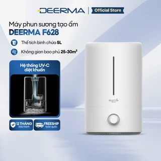 Máy phun sương tạo ẩm không khí Deerma F628 dung tích 5L thông minh - Bảo hành 12 tháng