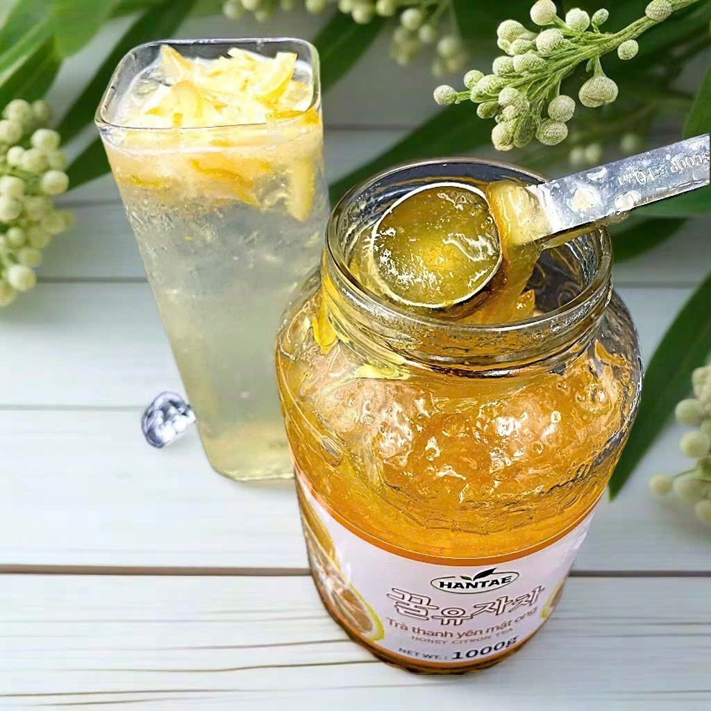 Combo 2 Hũ Trà Thanh Yên Mật Ong Hàn Quốc HANTAE