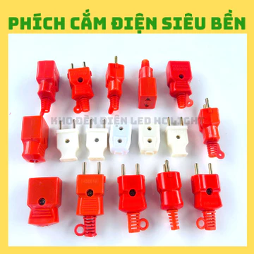 [ GIÁ HỜI ] Combo 5 Phích cắm điện Phích Đực Phích dương Phích Cái Phích Âm siêu bền 2000w 3000w 4000w 6000w