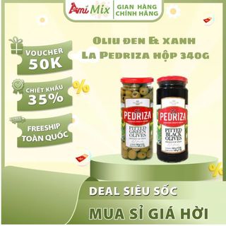 Ôliu Xanh & Đen Hiệu La Pedriza 340g