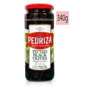 Ôliu Xanh & Đen Hiệu La Pedriza 340g