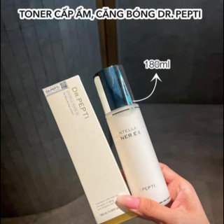 Nước Cân Bằng Dưỡng Da Cấp Ẩm, Căng Bóng Dr.Pepti Centella Toner Ex (180ml)