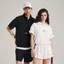 Sét gió thể thao áo cổ khóa rút gấu kèm quần sooc cạp chun